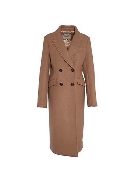 Camel wool coat